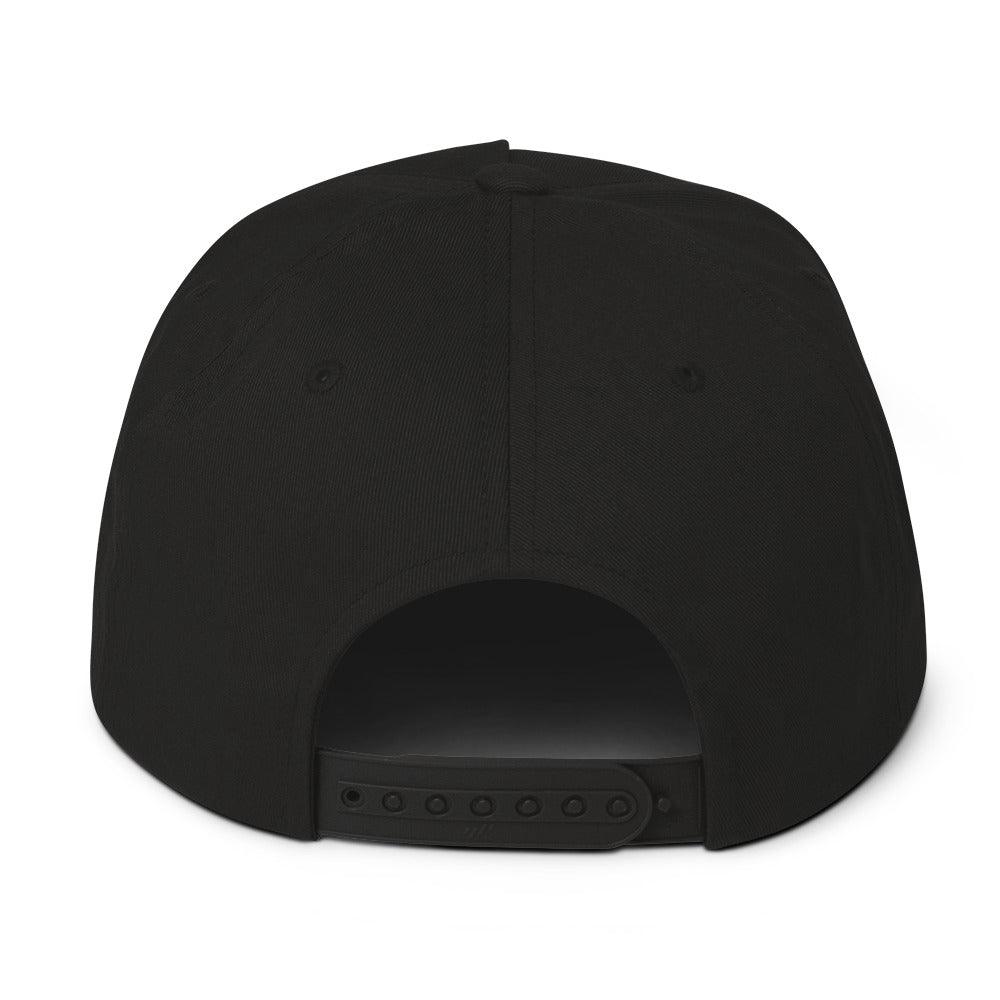 Coffee Flat Bill Hat Round -MGW Clothing