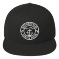 Motorcycles Guns And Jesus Flat Bill Cap Round - MGW Clothing