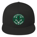 Motorcycles Guns And Weed Flat Bill Cap Round - MGW Clothing