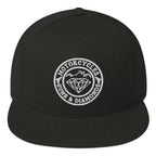 Motorcycles Guns And Diamonds Flat Bill Cap - MGW Clothing
