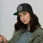 Motorcycles Guns And Diamonds Flat Bill Cap - MGW Clothing