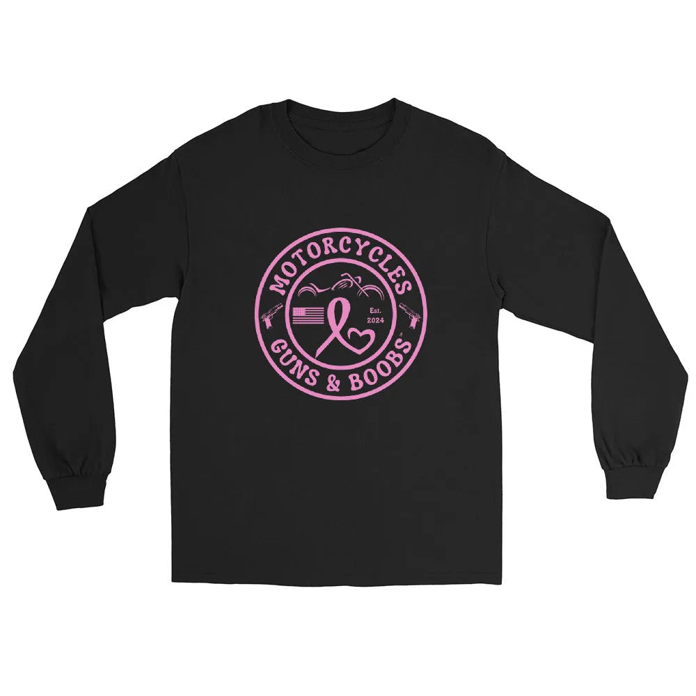Motorcycles Guns & Boobs Long Sleeve - Unisex -MGW Clothing