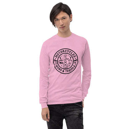 Motorcycles Guns & Tequila Long Sleeve - Unisex - ShopMGW Clothing