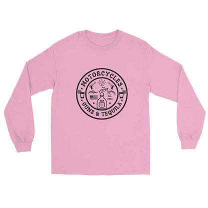 Motorcycles Guns & Tequila Long Sleeve - Unisex - ShopMGW Clothing