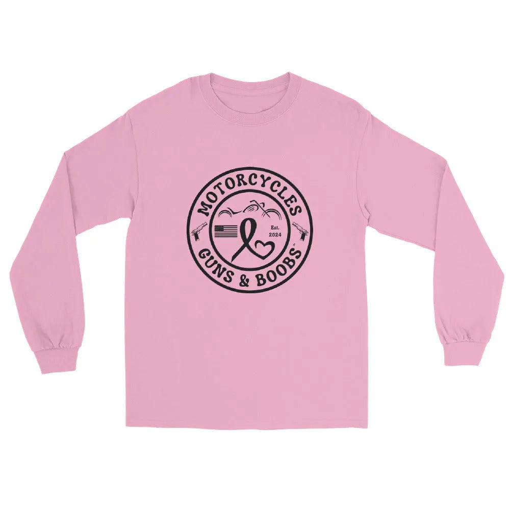 Motorcycles Guns & Boobs Long Sleeve - Unisex -MGW Clothing