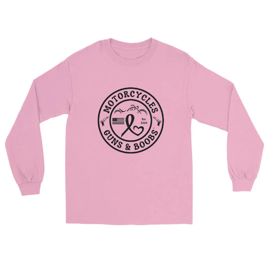 Motorcycles Guns & Boobs Long Sleeve - Unisex - ShopMGW Clothing