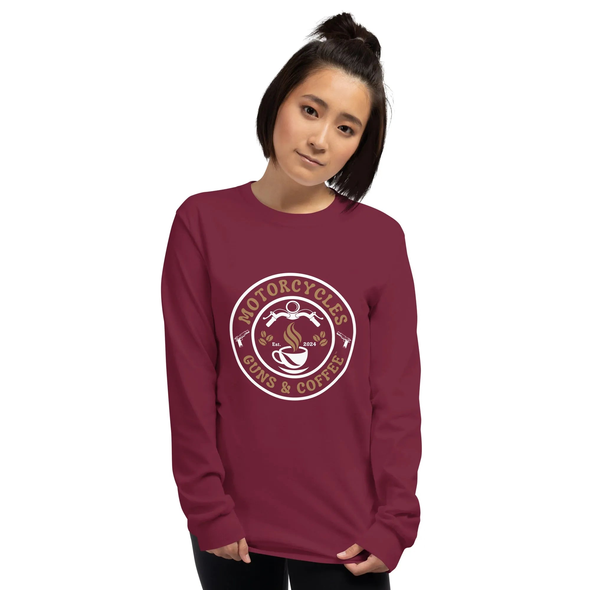 Coffee Long Sleeve Shirt - Unisex -MGW Clothing