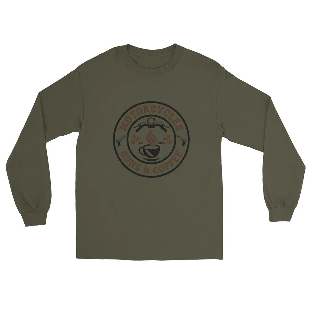 Coffee Long Sleeve Shirt - Unisex -MGW Clothing