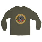 Motorcycles Guns And Roses Long Sleeve - MGW Clothing