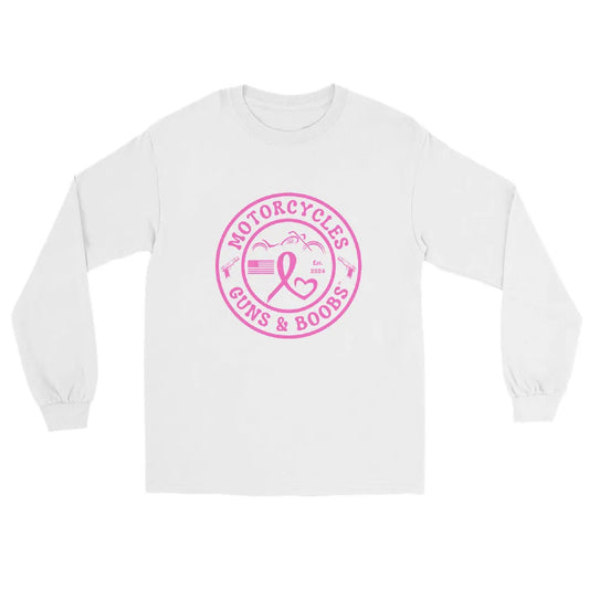 Motorcycles Guns & Boobs Long Sleeve - Unisex - ShopMGW Clothing