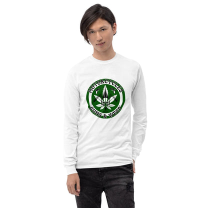 Motorcycles Guns & Weed Long Sleeve - Unisex - ShopMGW Clothing