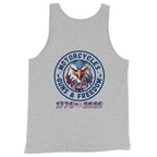 Motorcycles Guns And Freedom 250Th Tank Top - MGW Clothing