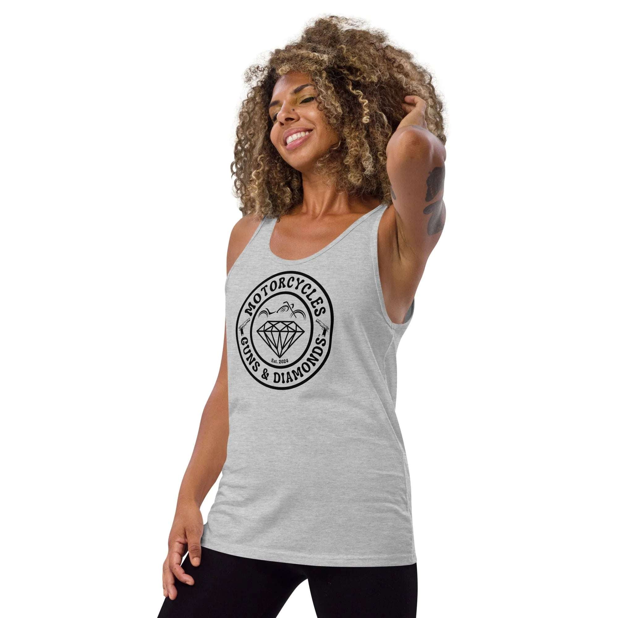 Diamonds Tank Top -MGW Clothing