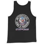 Motorcycles Guns And Freedom 250Th Tank Top - MGW Clothing