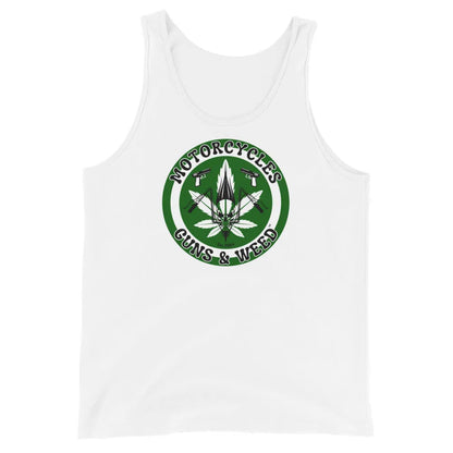 Motorcycles Guns & Weed Tank Top - ShopMGW Clothing