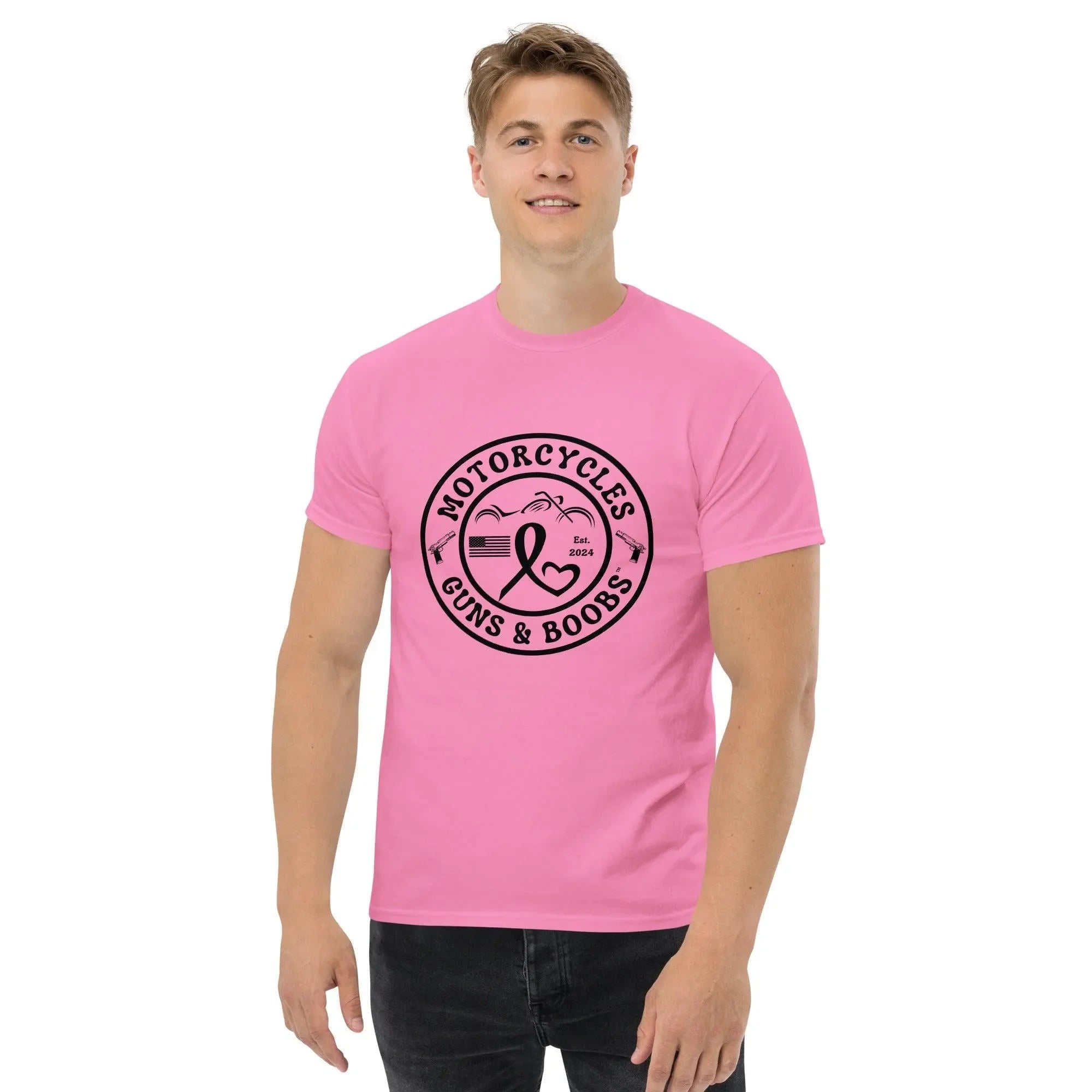 Motorcycles Guns & Boobs T-shirt - Unisex -MGW Clothing