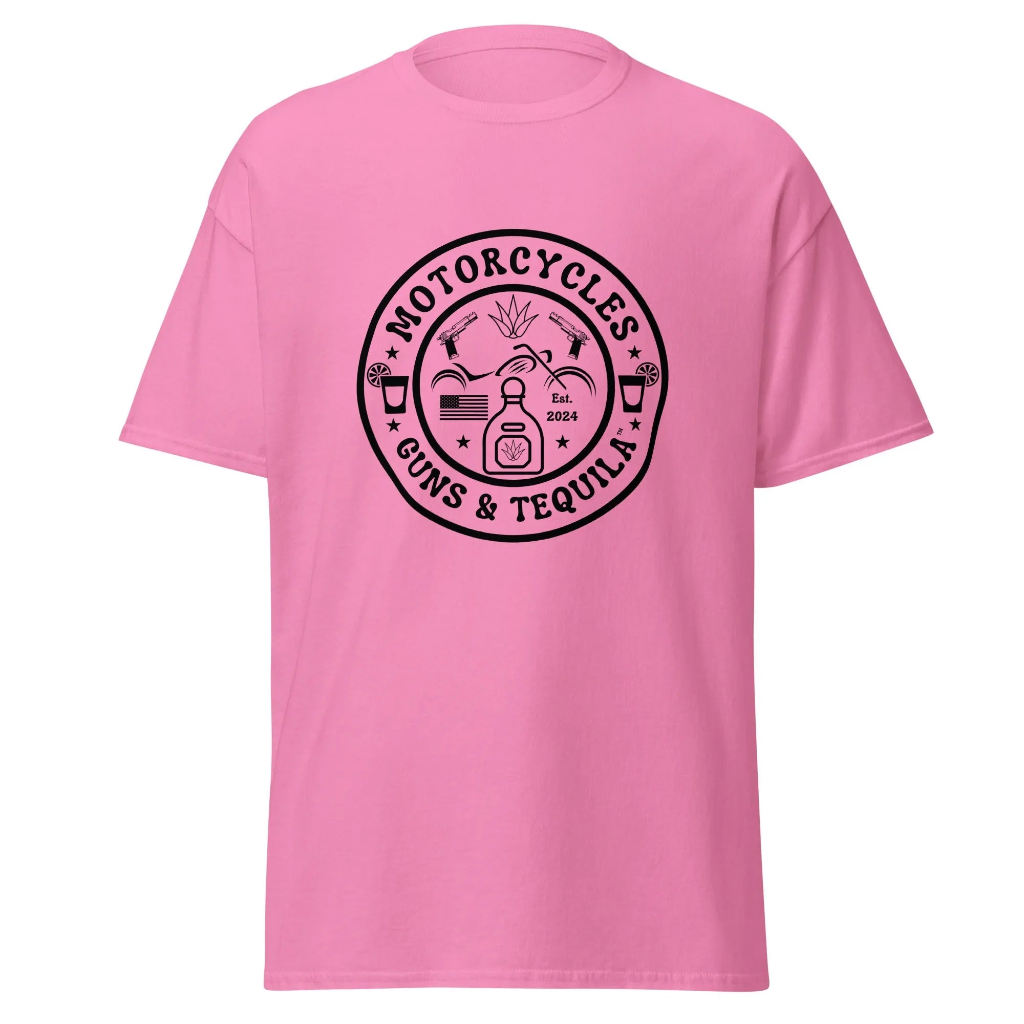 Motorcycles Guns & Tequila T-shirt - Unisex -MGW Clothing