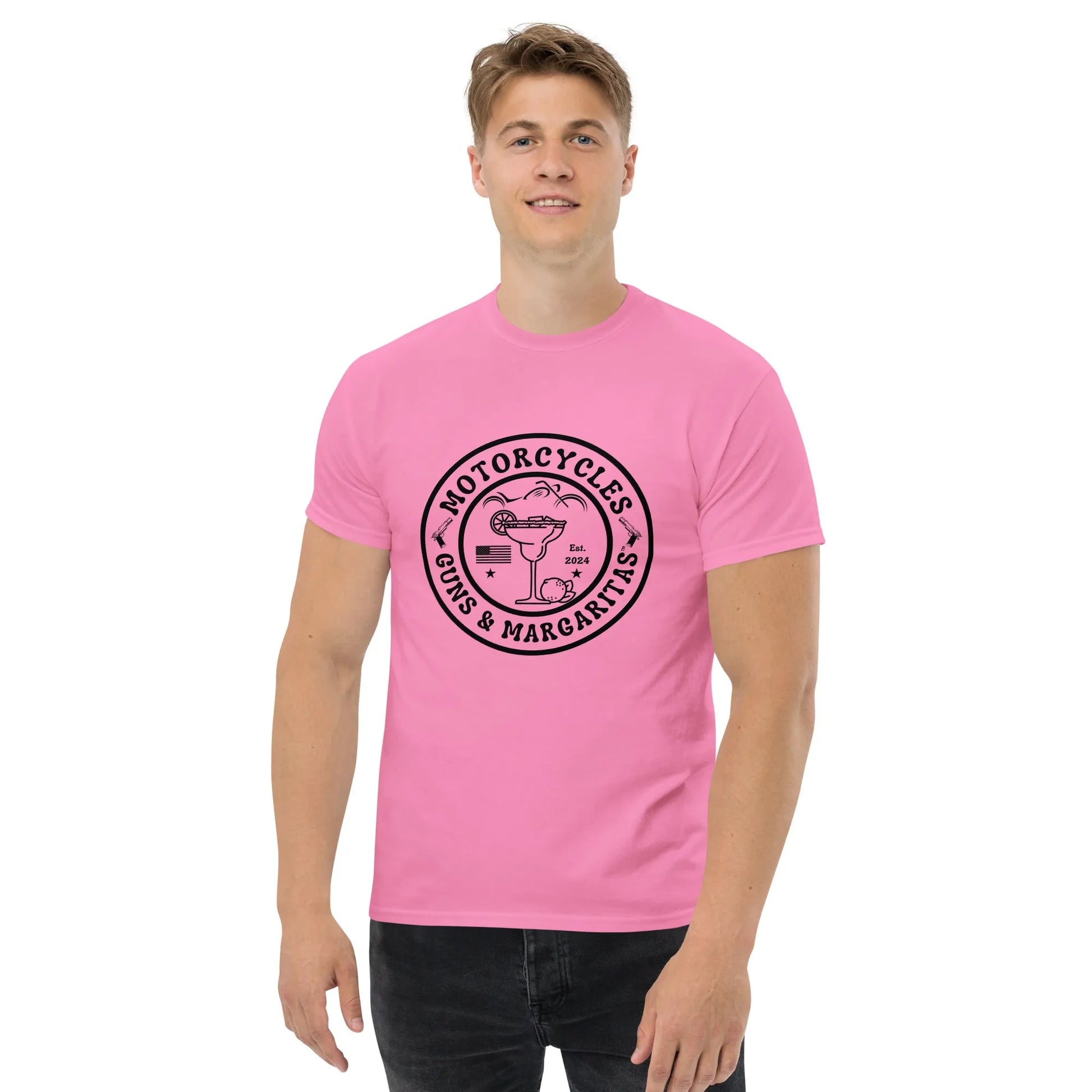 Motorcycles Guns & Margaritas T-shirt - Unisex - ShopMGW Clothing