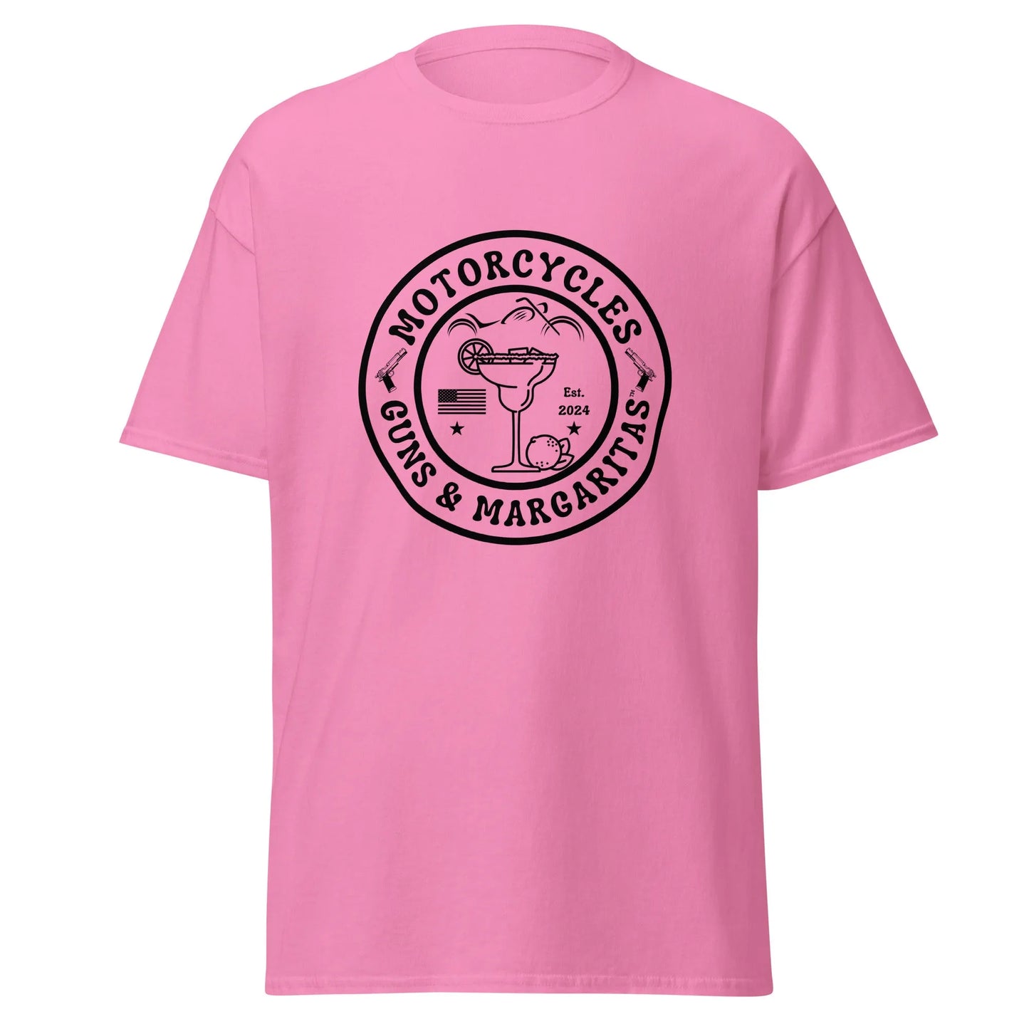 Motorcycles Guns & Margaritas T-shirt - Unisex - ShopMGW Clothing