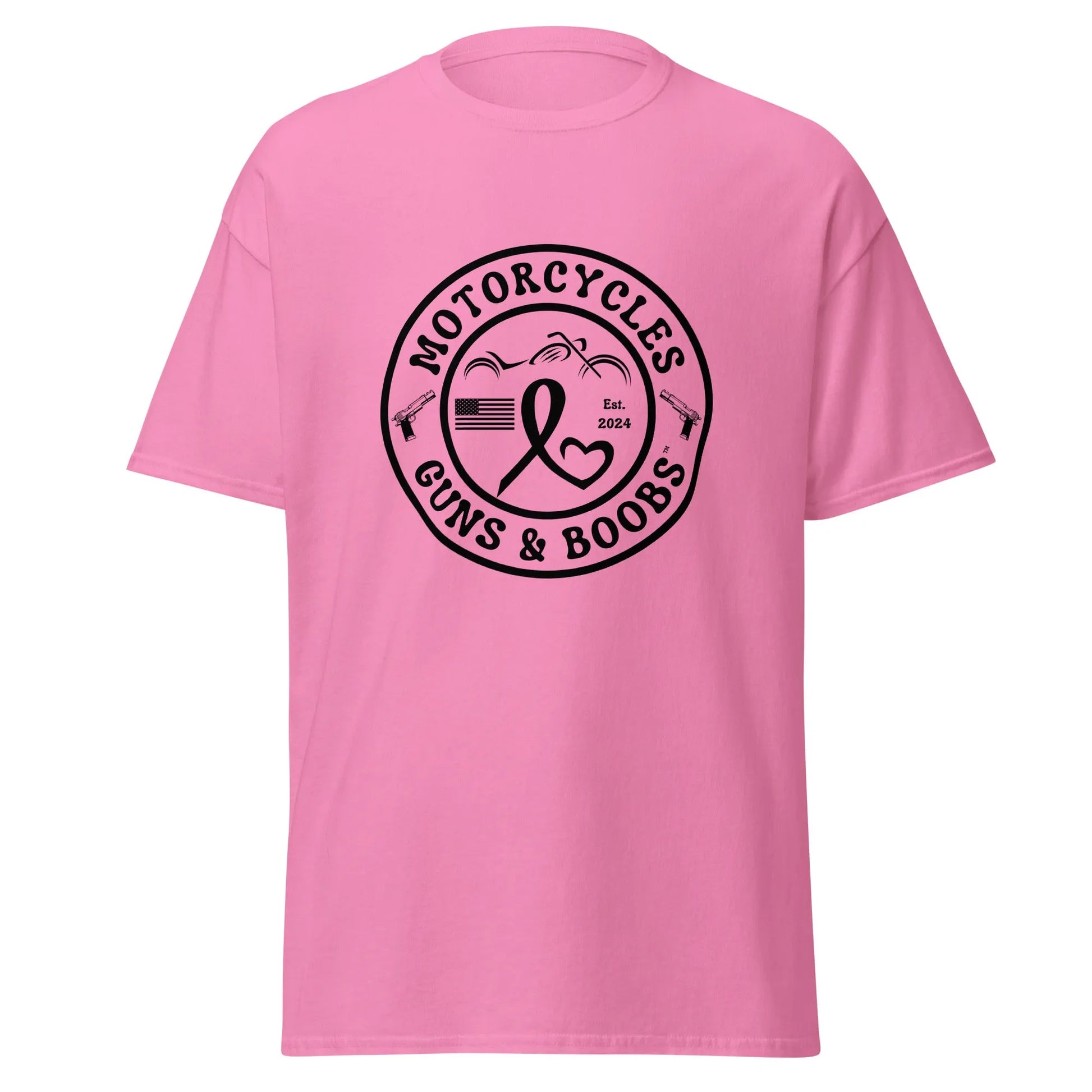 Motorcycles Guns & Boobs T-shirt - Unisex -MGW Clothing