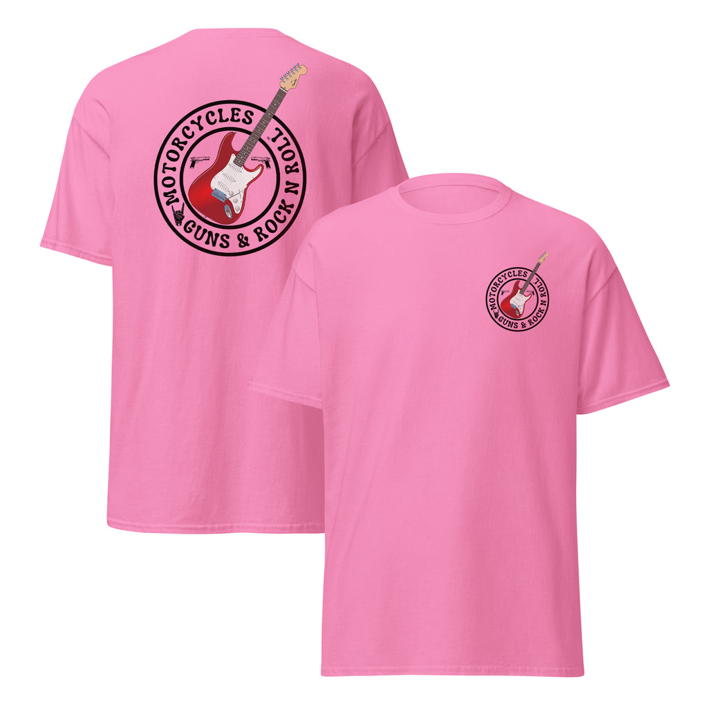 Motorcycles Guns And Rock N Roll T Shirt-MGW Clothing