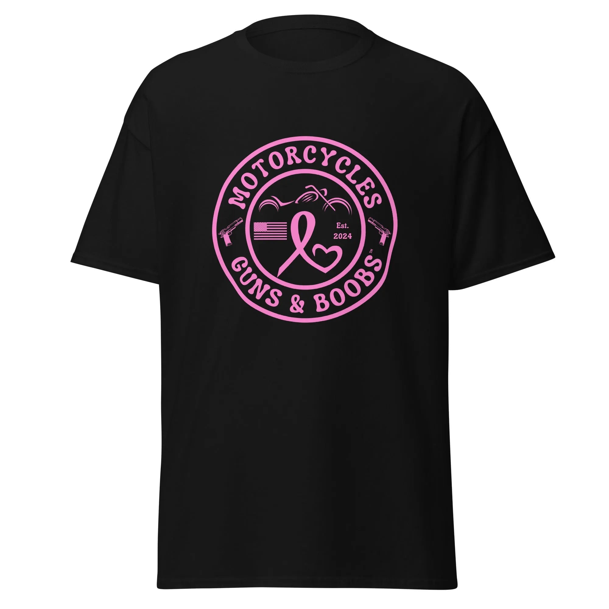 Motorcycles Guns & Boobs T-shirt - Unisex -MGW Clothing