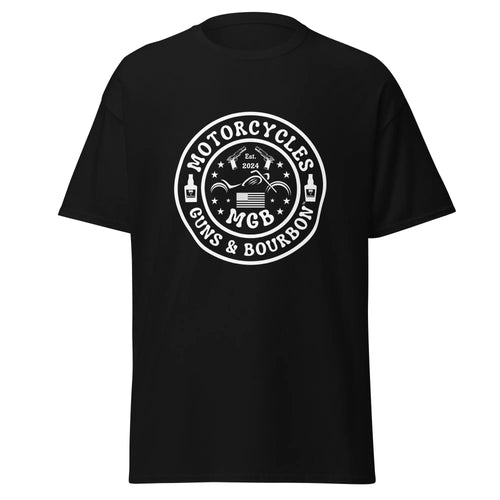 Motorcycles Guns And Bourbon T Shirt - MGW Clothing