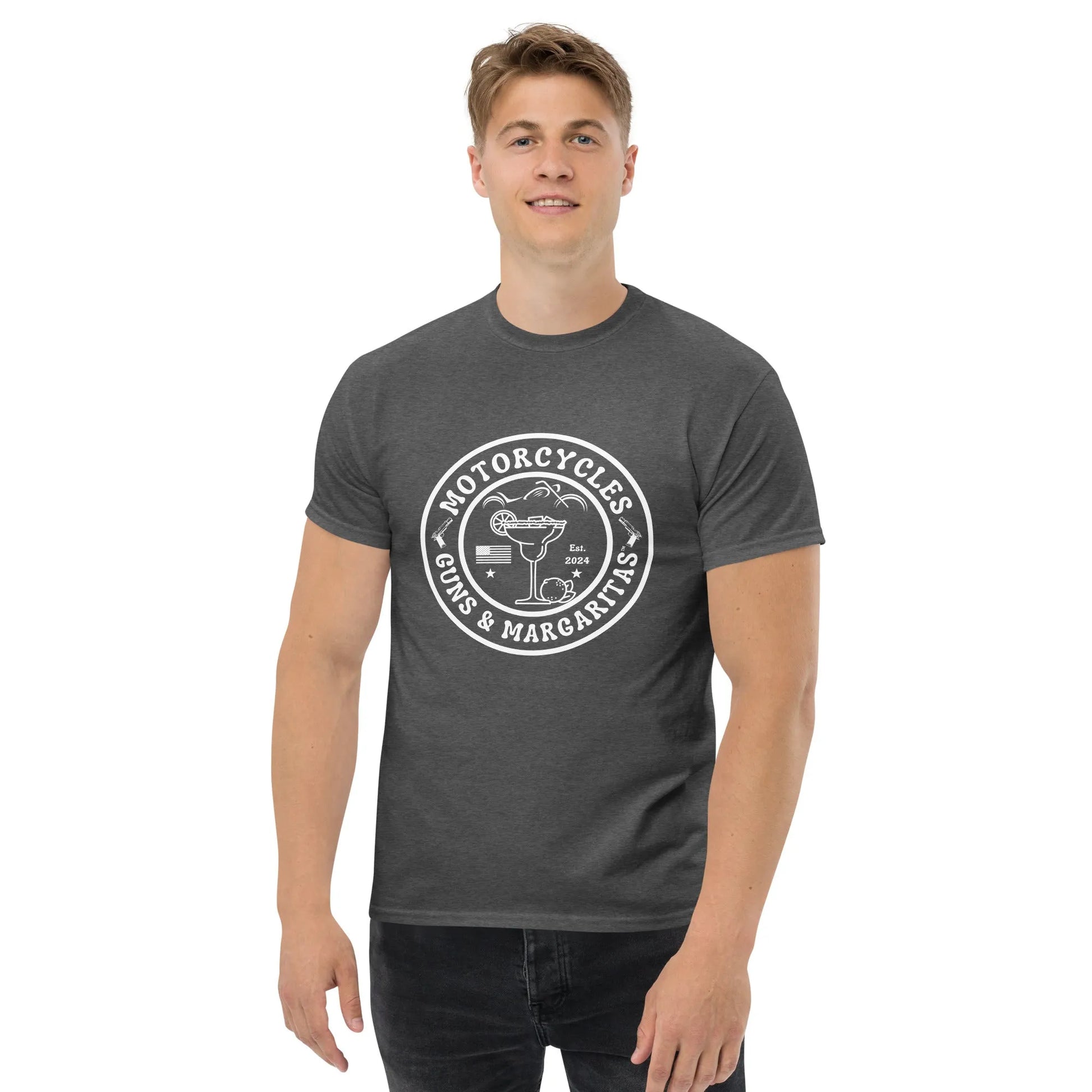 Motorcycles Guns & Margaritas T-shirt - Unisex - ShopMGW Clothing