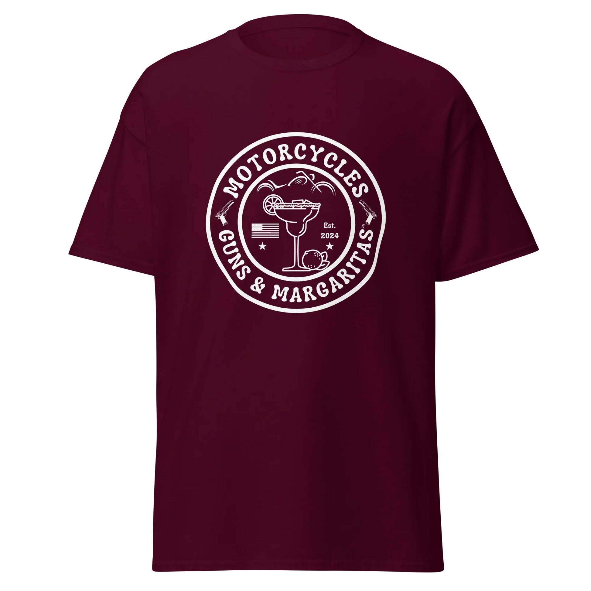 Motorcycles Guns & Margaritas T-shirt - Unisex - ShopMGW Clothing