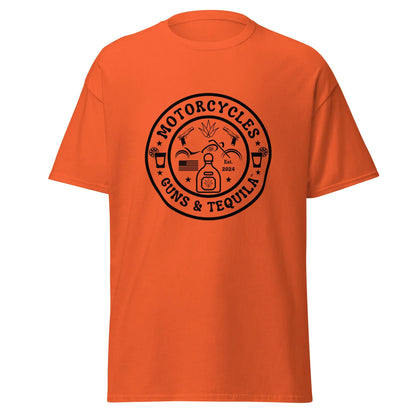 Motorcycles Guns & Tequila T-shirt - Unisex - ShopMGW Clothing