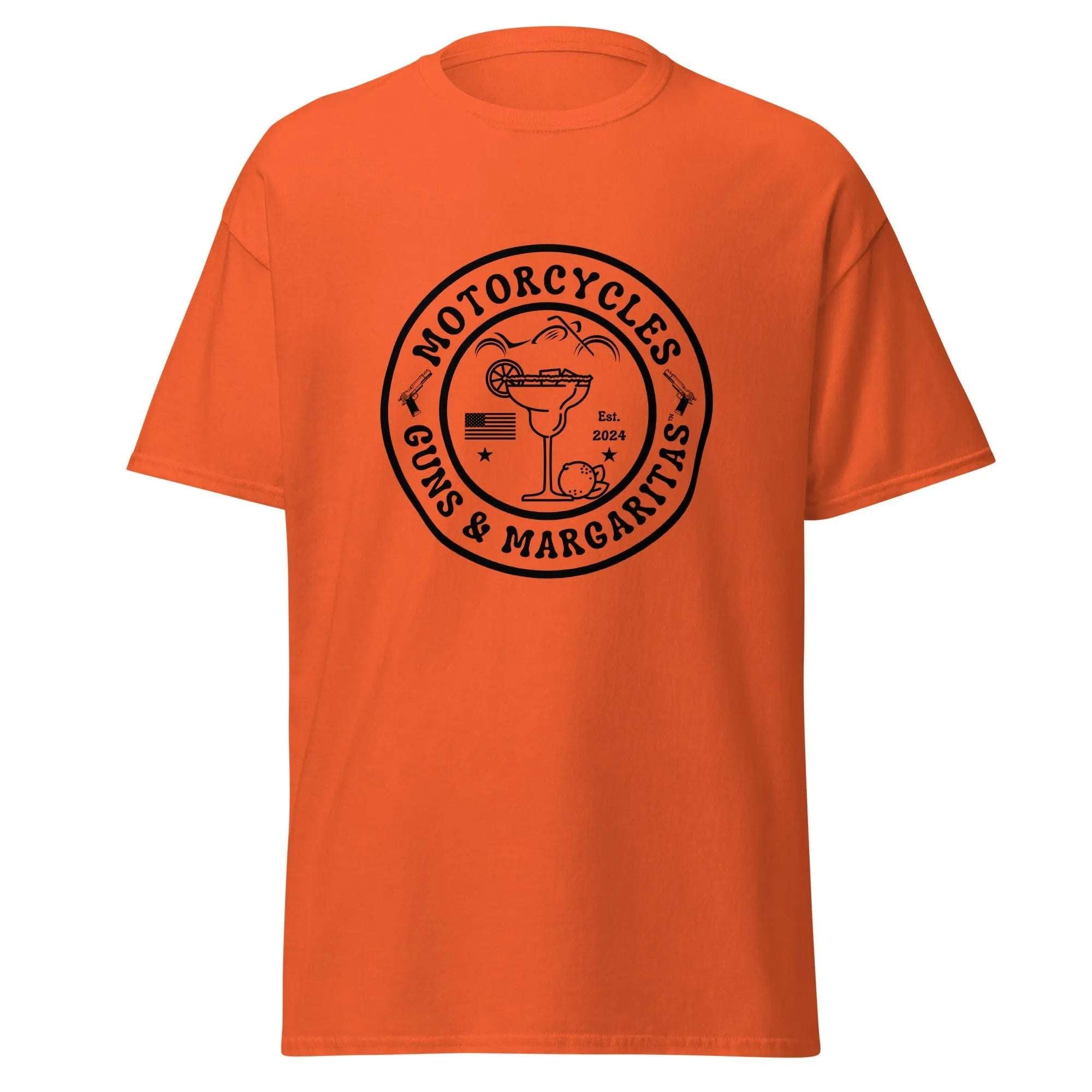 Motorcycles Guns & Margaritas T-shirt - Unisex -MGW Clothing