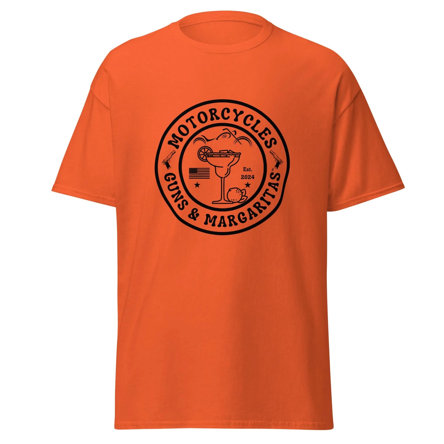 Motorcycles Guns & Margaritas T-shirt - Unisex - ShopMGW Clothing