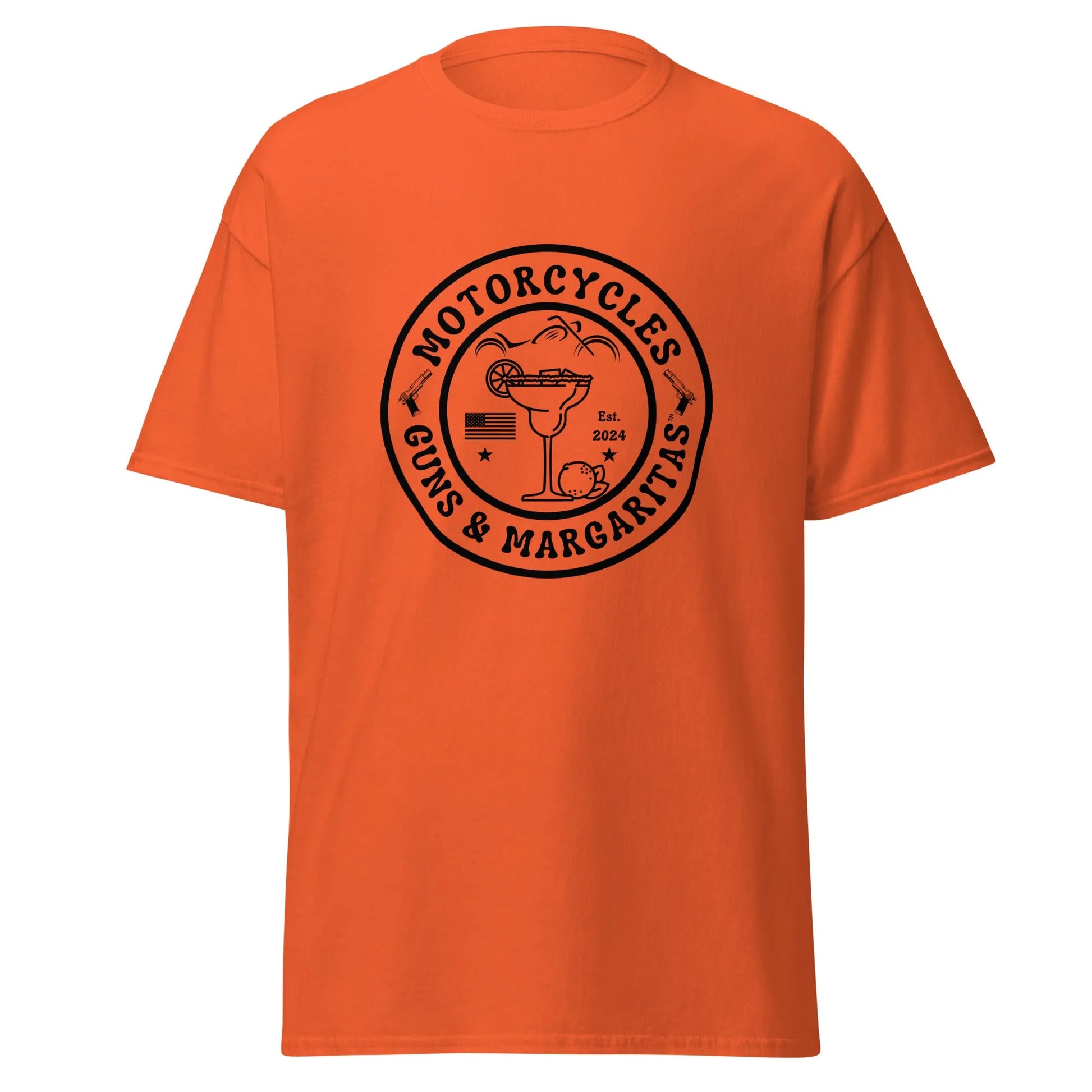 Motorcycles Guns & Margaritas T-shirt - Unisex -MGW Clothing