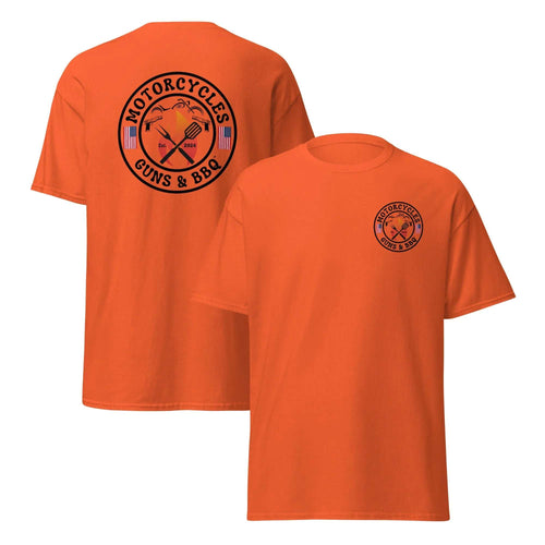 Motorcycles Guns And Bbq T Shirt - MGW Clothing