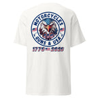 Motorcycles Guns And Usa 250Th T Shirt Unisex - MGW Clothing