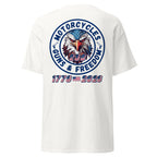 Motorcycles Guns And Freedom 250Th T Shirt Unisex - MGW Clothing