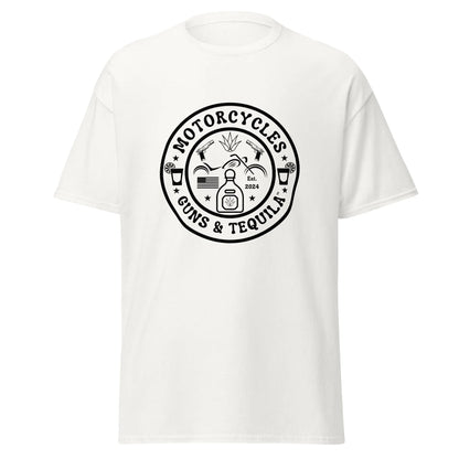 Motorcycles Guns & Tequila T-shirt - Unisex - ShopMGW Clothing