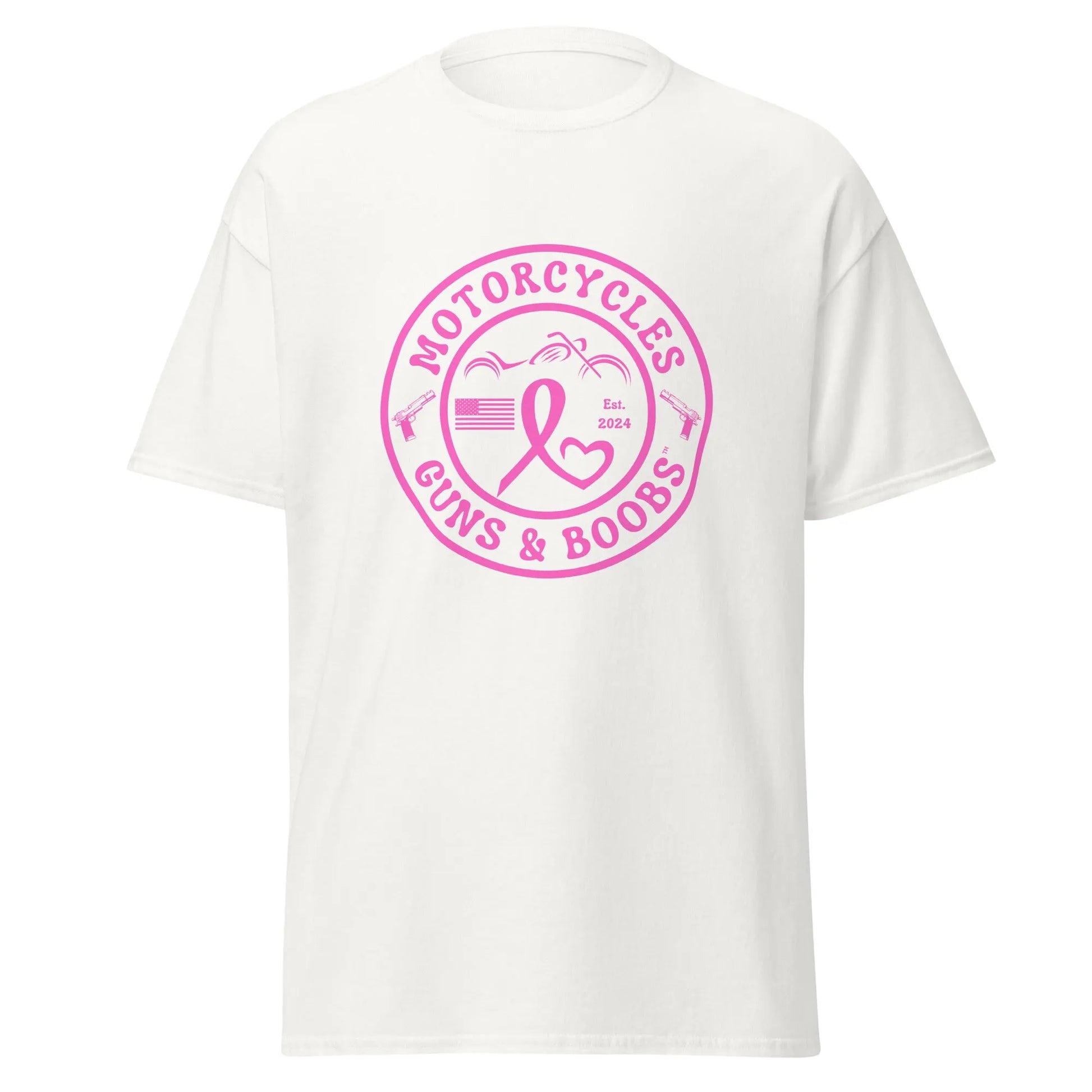 Motorcycles Guns & Boobs T-shirt - Unisex -MGW Clothing