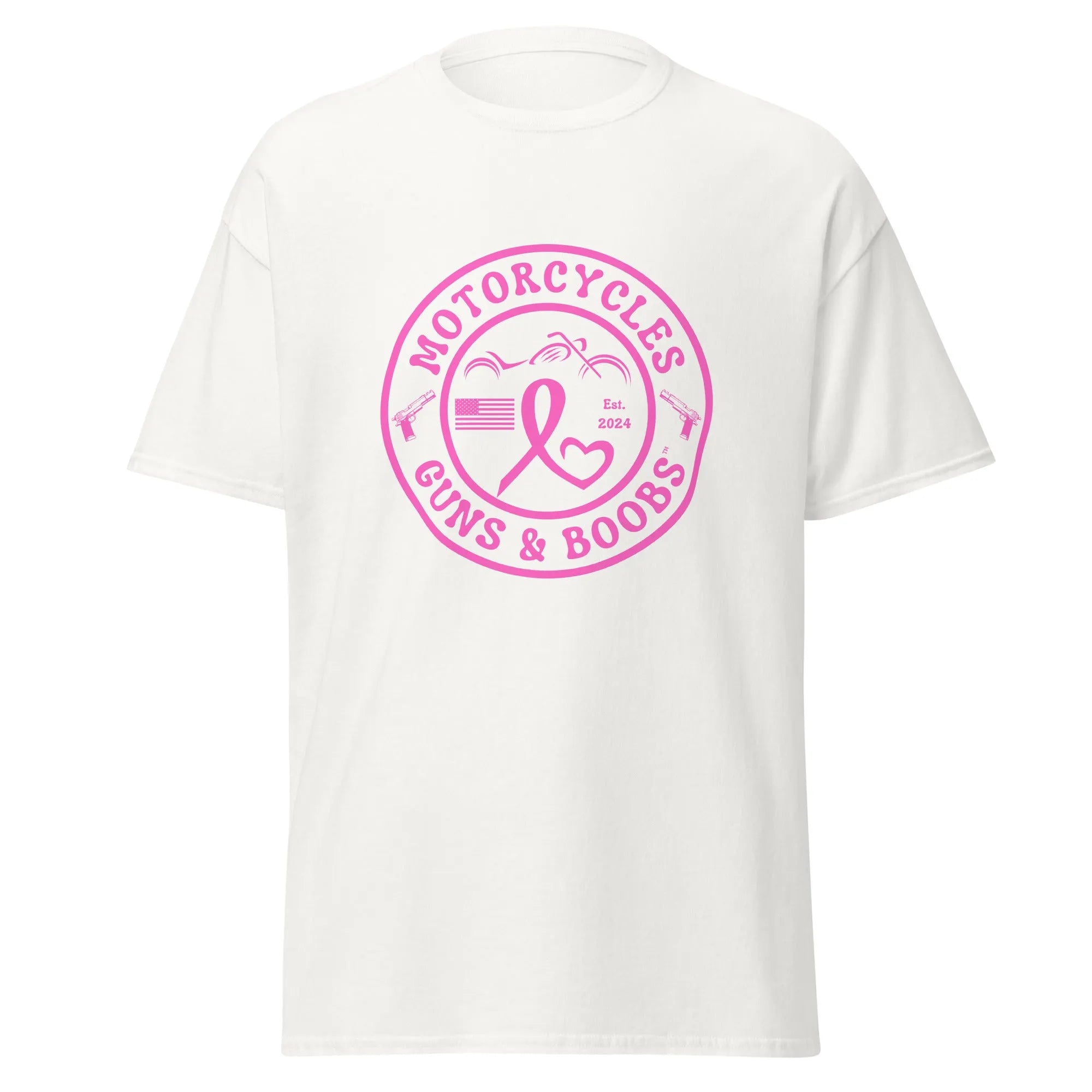 Motorcycles Guns & Boobs T-shirt - Unisex -MGW Clothing