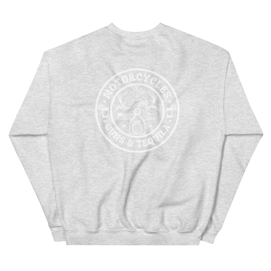 Motorcycles Guns And Tequila Sweatshirt-MGW Clothing