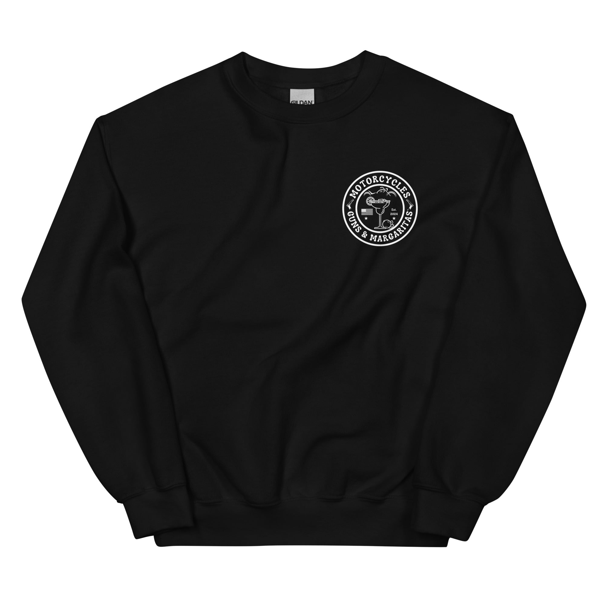 Motorcycles Guns And Margaritas Sweatshirt-MGW Clothing