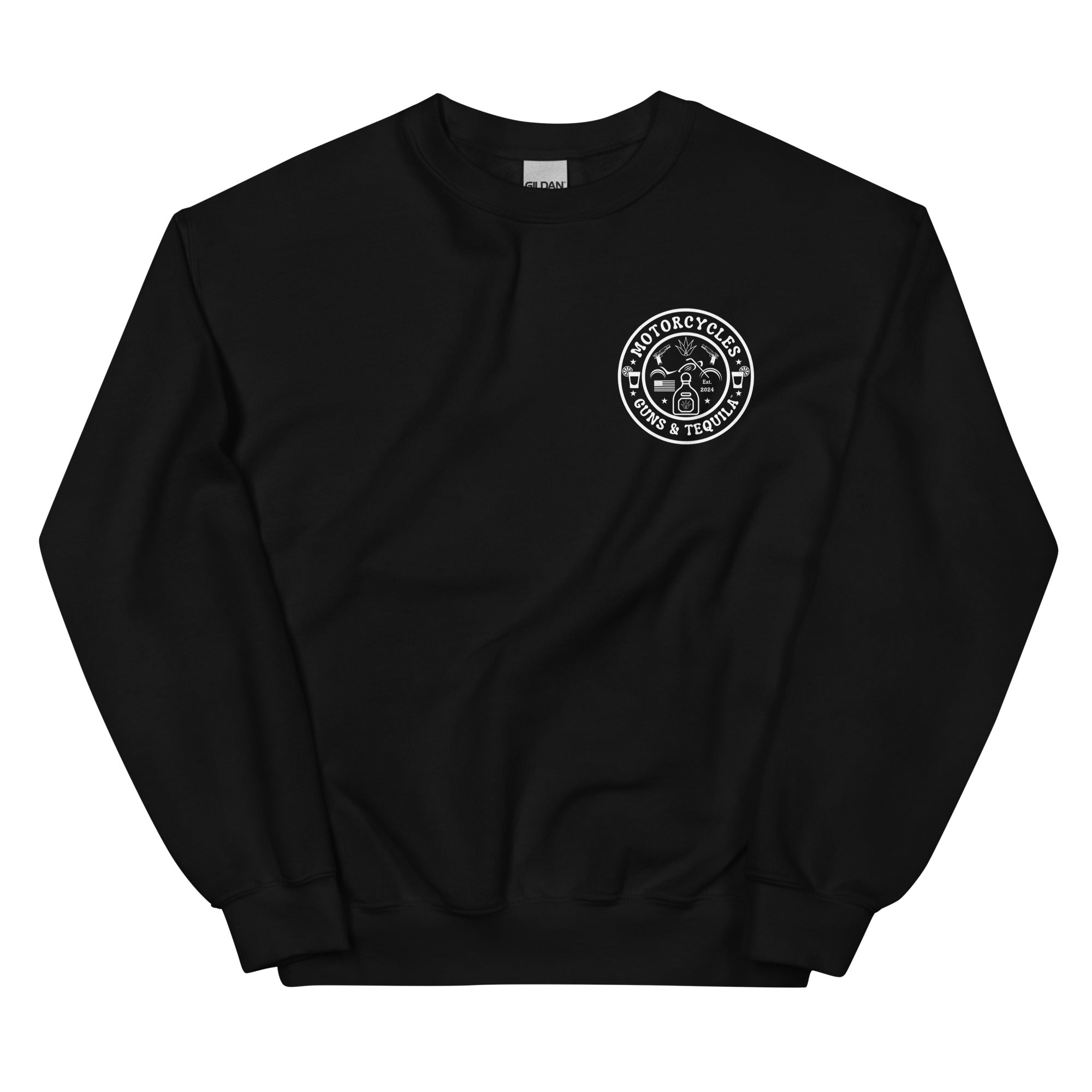 Motorcycles Guns And Tequila Sweatshirt-MGW Clothing