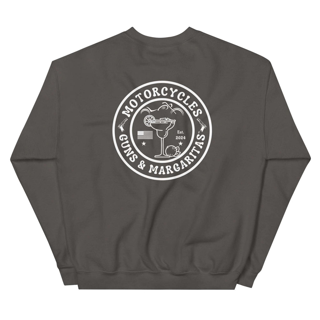 Motorcycles Guns And Margaritas Sweatshirt - MGW Clothing