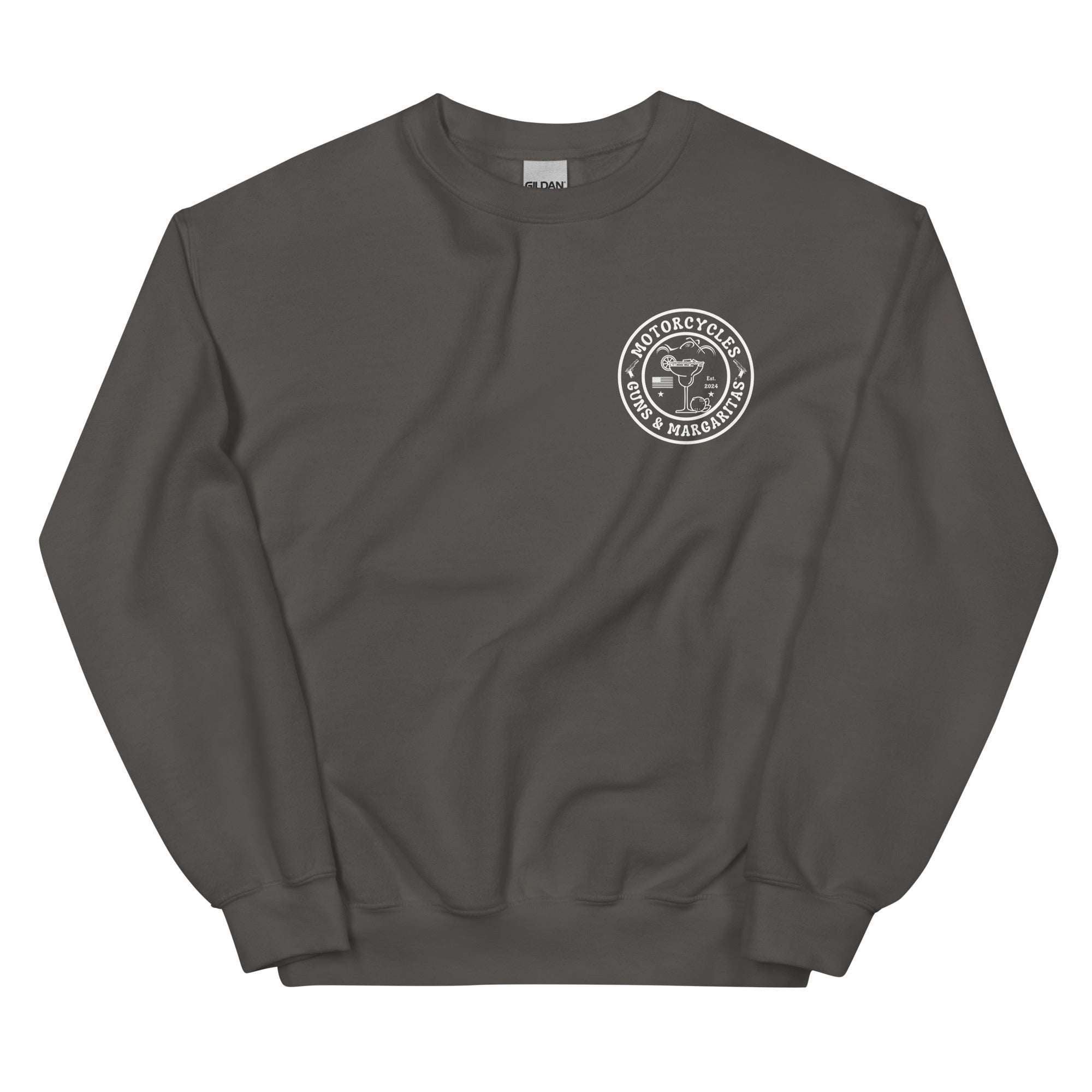 Motorcycles Guns And Margaritas Sweatshirt-MGW Clothing