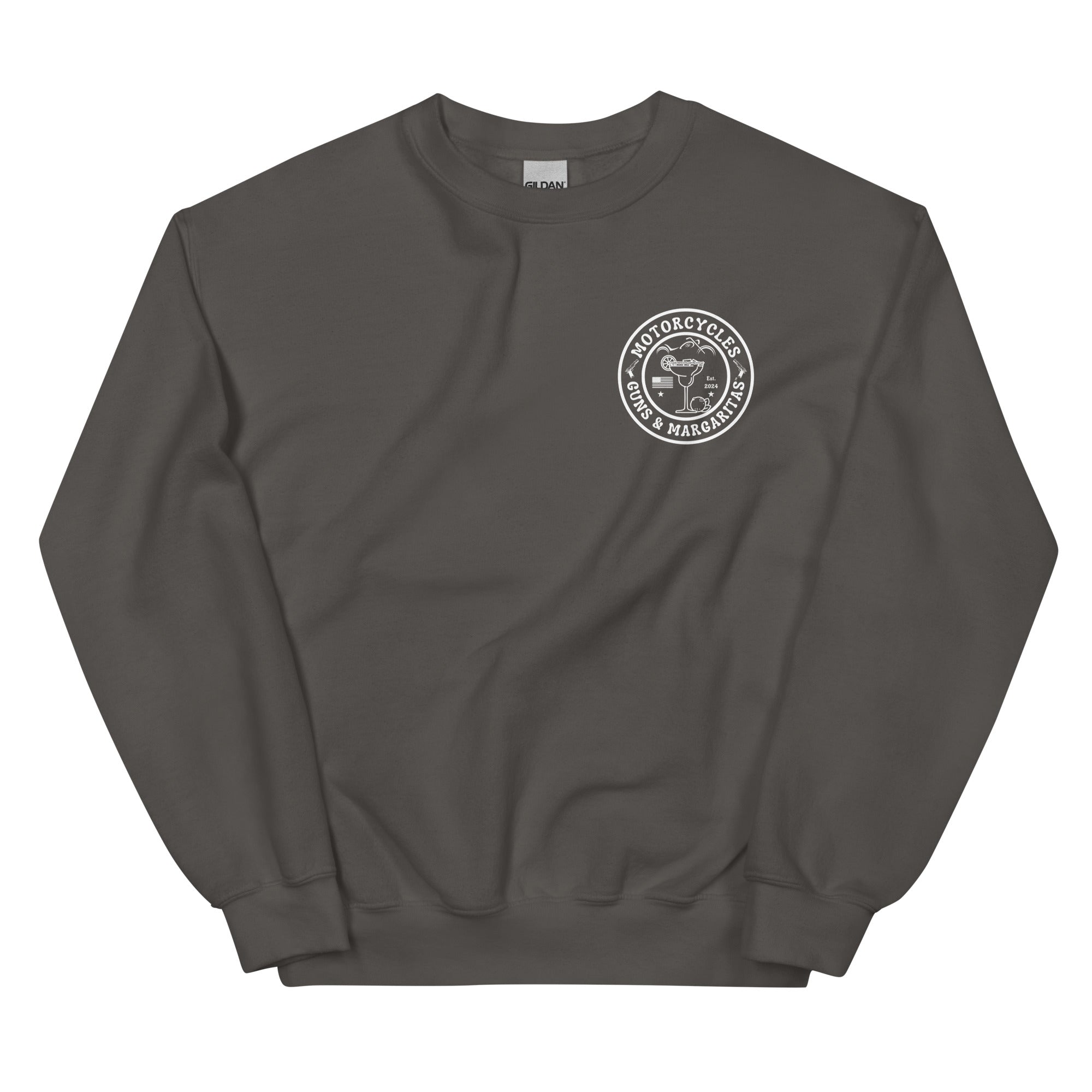 Motorcycles Guns And Margaritas Sweatshirt-MGW Clothing