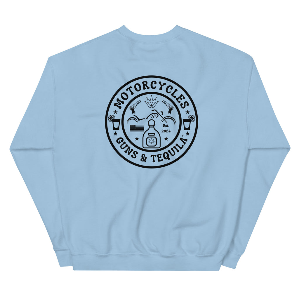 Motorcycles Guns And Tequila Sweatshirt - MGW Clothing