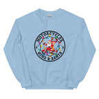 Motorcycles Guns And Santa Sweatshirt - MGW Clothing