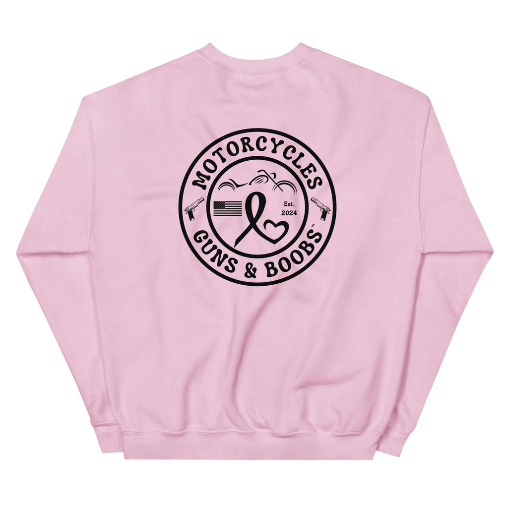 Motorcycles Guns And Boobs Sweatshirt - MGW Clothing