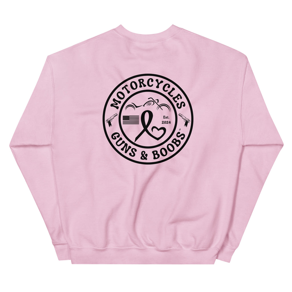 Motorcycles Guns And Boobs Sweatshirt-MGW Clothing