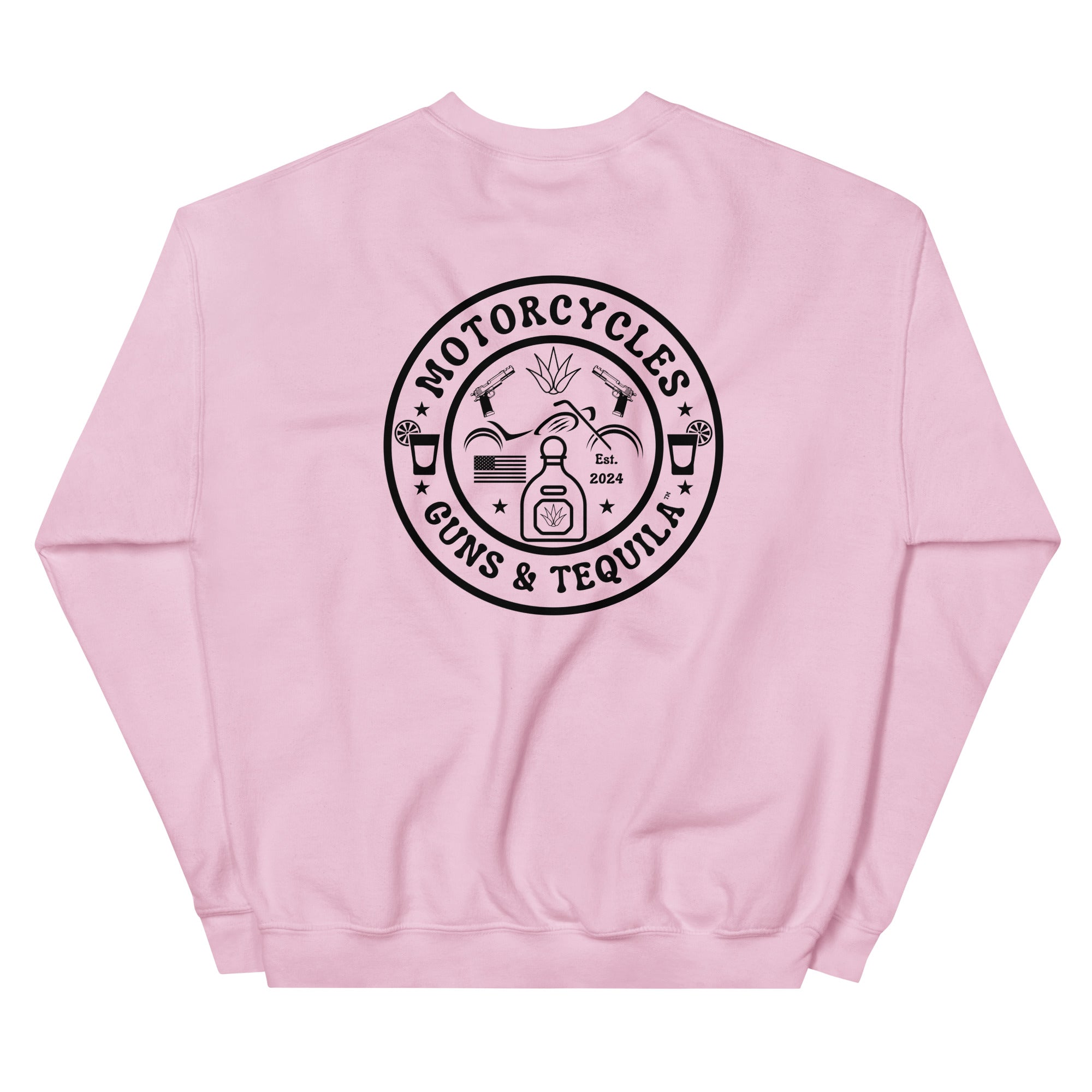Motorcycles Guns And Tequila Sweatshirt - MGW Clothing